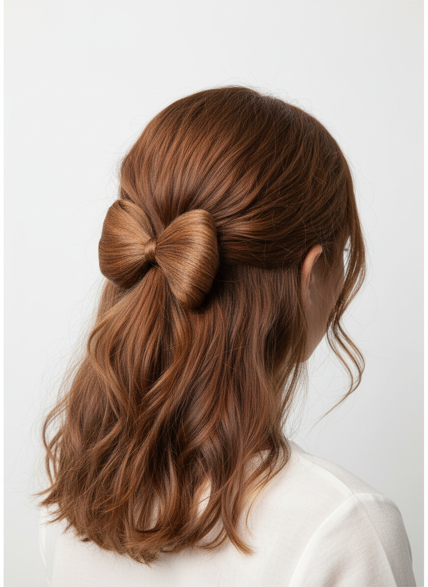 Hair Bow Pin