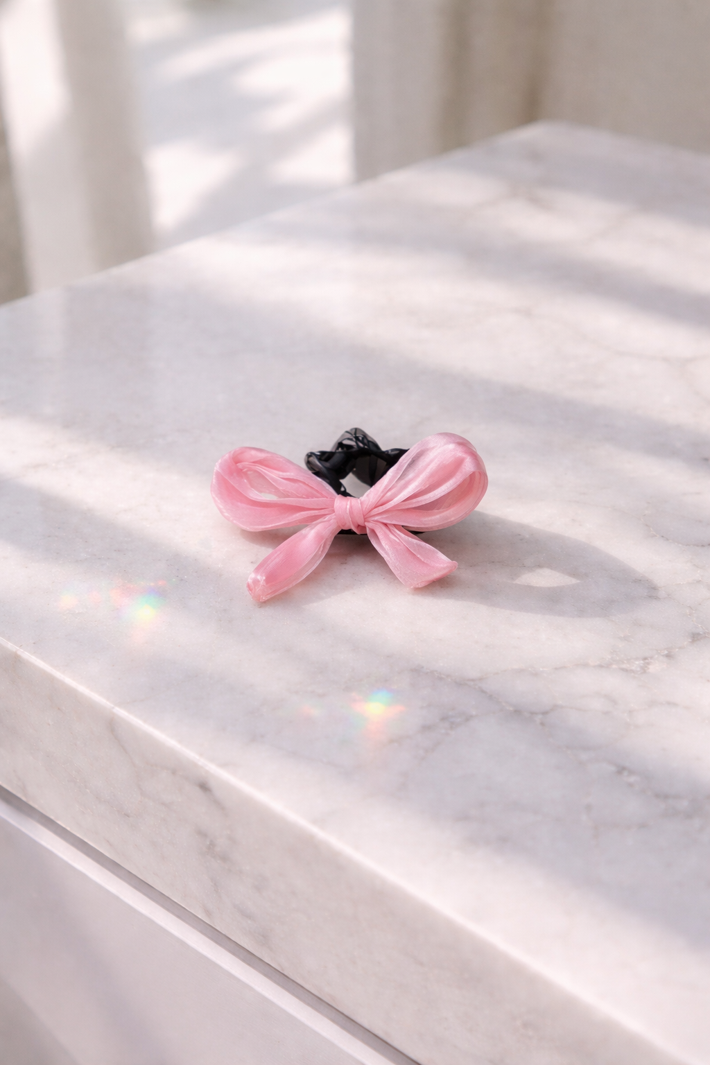 Cloud Bow Hair Tie