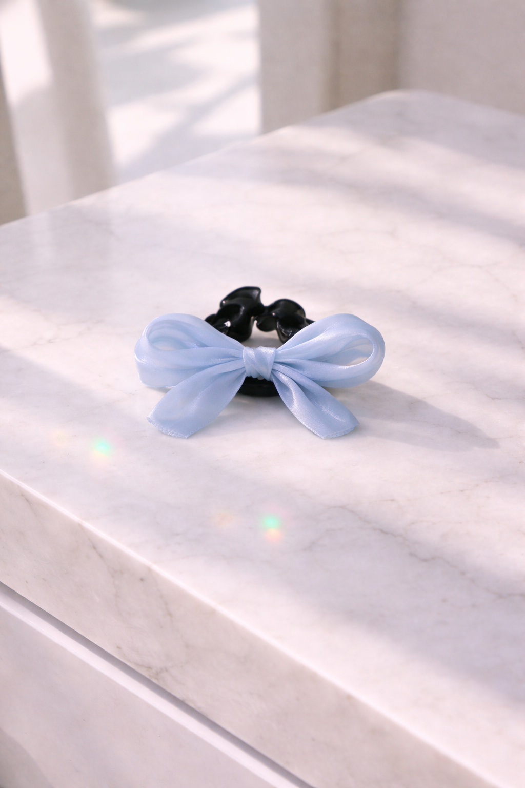 Cloud Bow Hair Tie