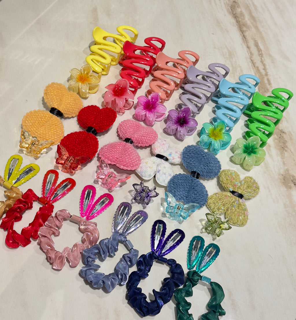 Colourful Glass Hampers