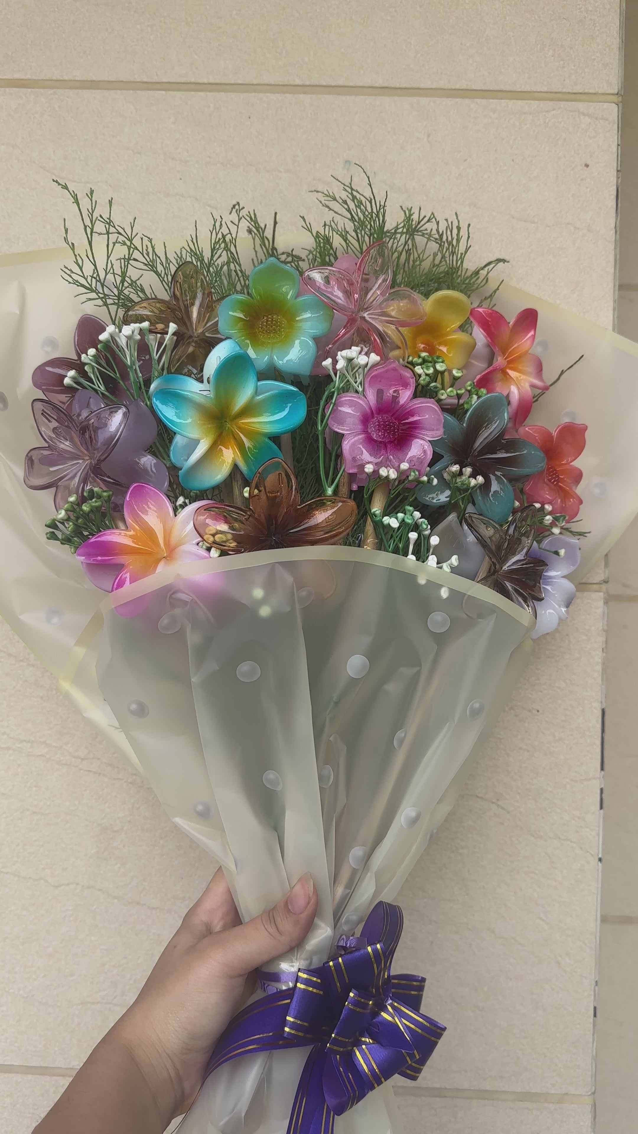 Flower Claw Clip Bouquet