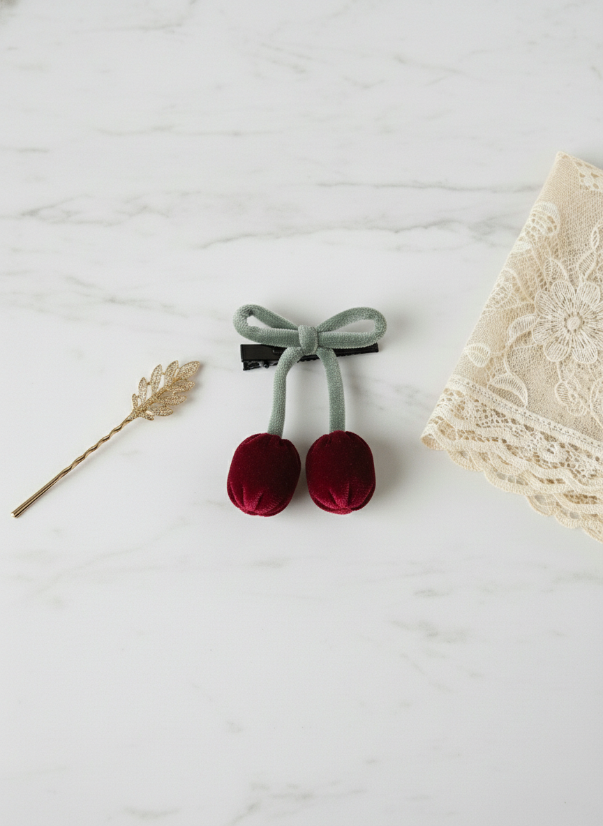 Velvet Tulip Hair Pin
