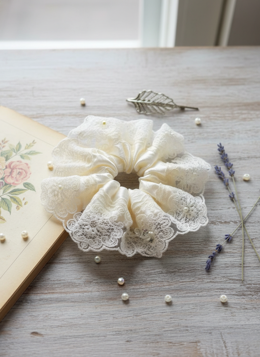 Lace Scrunchie