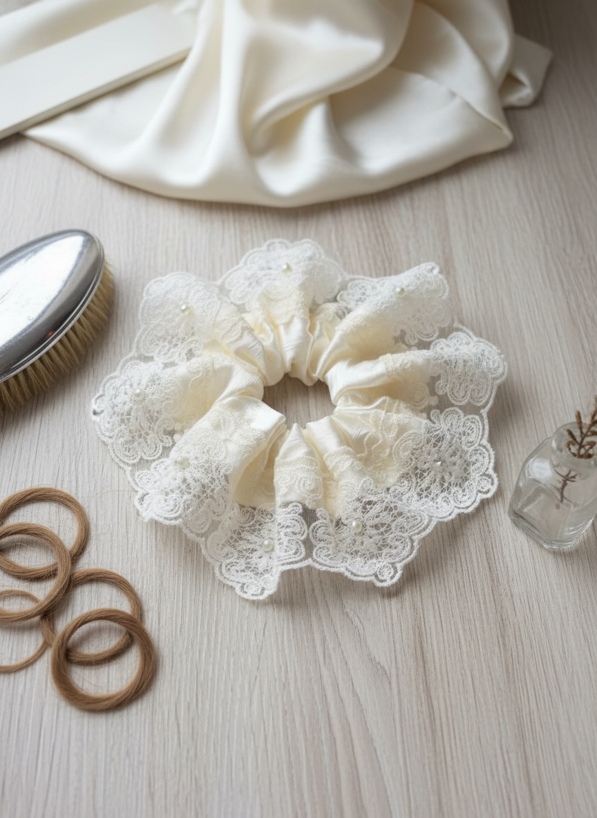Lace Scrunchie